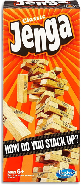 A poster of a bunch of wooden blocks